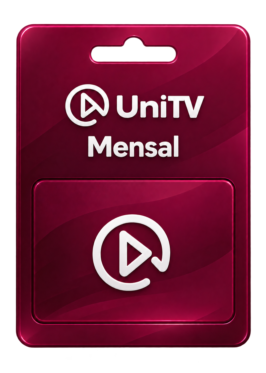 UniTV Recarga Mensal — código de 30 dias por R$25